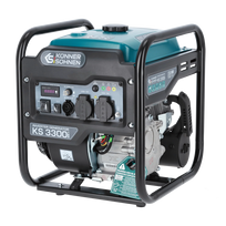 3kw generatorius - Könner & Söhnen KS 3300i - 13 nuotrauka