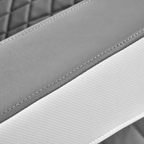 masazine sedyne - Sakura Classic 802A Baltas/Pilkas (White/Grey) - 7 nuotrauka
