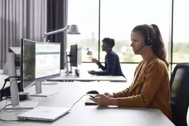 usb ausine - Plantronics EncorePro HW540 - 5 nuotrauka