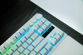 zaidimu klaviaturos razer v3 - Razer Huntsman V3 Pro Tenkeyless 8KHz ,  Klaviatūra žaidimams ,  Laidinė ,  JAV ,  Balta ,  Razer Analog Optical Switch Gen-2 - 3 nuotrauka