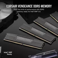 ddr5 32gb 2x16 6000mhz - Corsair Vengeance DDR5 32GB (2x16GB) 6000MHz CL38 Juodas (Black) - 2 nuotrauka