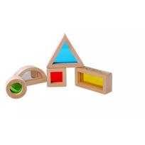puzzles forma - Eichhorn Montessori Window Bricks, 5 det. - 2 nuotrauka