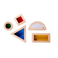 puzzles forma - Eichhorn Montessori Window Bricks, 5 det. - 3 nuotrauka