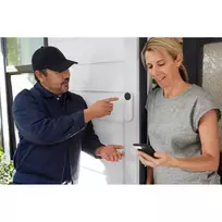 ismanus namas - Google Nest Doorbell snow - 2 nuotrauka