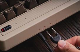 hot swap klaviatura - 8BitDo Retro  (Hot-Swap) (Kailh Box switch, US) - (Fami Edition) - 3 nuotrauka