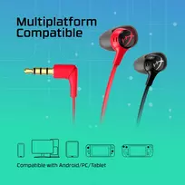 hyperx ausines - HP HyperX Cloud Earbuds II Black - 2 nuotrauka