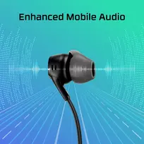 hyperx ausines - HP HyperX Cloud Earbuds II Black - 4 nuotrauka