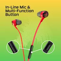 hyperx ausines - HP HyperX Cloud Earbuds II Black - 7 nuotrauka