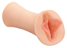 vagina - Masturbatorius Pipedream Extreme Toyz Wet Pussies Luscious Lips Natūralus (Natural) - 4 nuotrauka