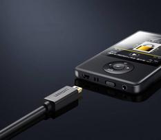 mini usb kabelis us132 - Ugreen 30472 US132 Black - 3 nuotrauka