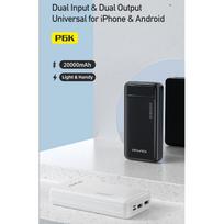 power bank 20000mah pd - Awei P6K, 20000mAh, juodas (black) - 2 nuotrauka