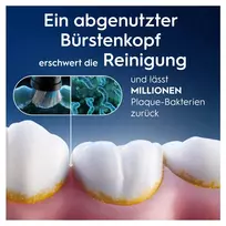 oral b io 2 - Oral-B iO Interdental Clean dantų šepetėlio galvutės, baltos (White), 2 vnt. - 5 nuotrauka