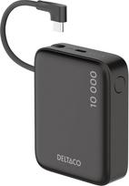 Deltaco PB-CC101, 10000mAh, 20W, juodas (black)