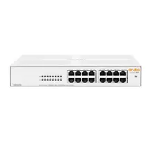 16 port gigabit switch - Hewlett Packard Enterprise Aruba Instant On 1430 16G Switch R8R47A Juodas (Black) - 2 nuotrauka