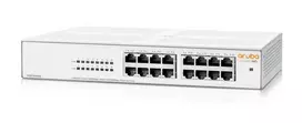 16 port gigabit switch - Hewlett Packard Enterprise Aruba Instant On 1430 16G Switch R8R47A Juodas (Black) - 3 nuotrauka