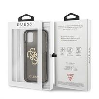 telefonas iphone pro max 12 - Guess "GUHCP12LPCUGL4GBK TPU Big 4G Full Glitter Case iPhone 12 Pro Max" - 2 nuotrauka