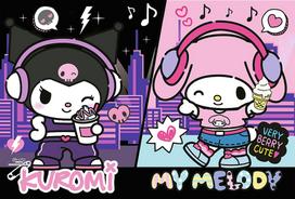 kitty kuromi - Trefl Hello Kitty And Friends Kuromi Rules 15430, 160 det. - 2 nuotrauka