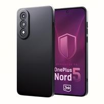 telefonus oneplus - 3mk Matt Case OnePlus Nord 5 - Matinė Juoda (Matte Black) - 2 nuotrauka