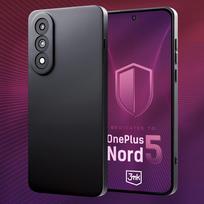 telefonus oneplus - 3mk Matt Case OnePlus Nord 5 - Matinė Juoda (Matte Black) - 7 nuotrauka