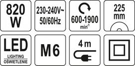 slifavimo - Yato YT-82355 - 3 nuotrauka