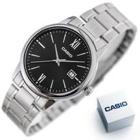 casio laikrodziai vyrams - CASIO MTP-V002D-1B3 Juodas (Black) - 3 nuotrauka
