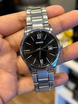 casio laikrodziai vyrams - CASIO MTP-V002D-1B3 Juodas (Black) - 6 nuotrauka