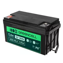 agm akumuliatorius - Green Cell Cube AGM 12V 65Ah 680A - 2 nuotrauka