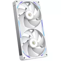 nzxt korpusas - NZXT Performance Fan F280X White (balta) - 3 nuotrauka