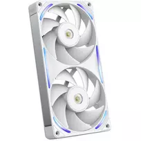 120 mm case - NZXT Performance Fan F240X Baltas (White) 240mm - 3 nuotrauka