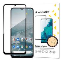 nokia - Wozinsky super durable Full Glue tempered glass full screen with frame Case Friendly Nokia G20 black - 1 nuotrauka