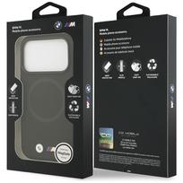 telefonas mygtukai - BMW M FW Metal Logo MagSafe Case for iPhone 17 Pro - Black - 3 nuotrauka