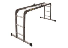 tools kopecios - Universalios aliuminio kopėčios DRABEST  4x3 - 7 nuotrauka