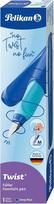 kairiaranku - Plunksnakotis Pelikan Twist P457M, Tamsiai Mėlynas (Deep Blue) - 2 nuotrauka