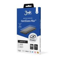 screen protector iphone 16 - 3MK "HardGlass Max Privacy Screen Protector iPhone 15 Plus" - 2 nuotrauka