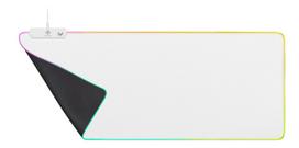 gaming pele - DELTACO GAMING WHITE LINE RGB / GAM-079-W - 6 nuotrauka
