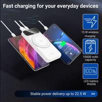 22.5w 10000mah - FIT2 H30C, 10000mAh, 22.5W, 15W belaidis įkrovimas - 10 nuotrauka