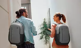 kompiuteriu deklai 14 coliu - Dell CP5625G Ecoloop Urban  Backpack  Heather Grey  14-16 "  Shoulder strap - 7 nuotrauka