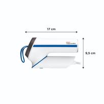 mini lygintuvas - Polti PLEU0271 Vaporella Vertical Styler GSM50B, Baltas/Mėlynas (White/Blue) - 2 nuotrauka