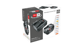 bosch 18v akumuliatoriai - Bosch Starter Set 18V 1x6.0Ah, AL18-44 - 2 nuotrauka