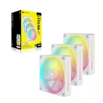 120mm fan - Corsair iCUE LINK LX120 RGB White 3 vnt. - 2 nuotrauka
