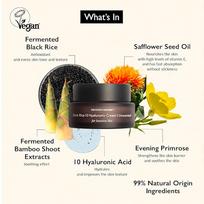 rice cream - HaruHaru Wonder Black Rice 10 Hyaluronic Cream Unscented - veido kremas, 50 ml - 4 nuotrauka