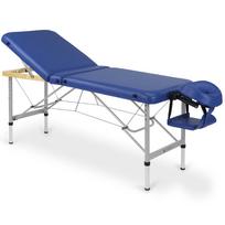 masazo stalas - Habys Profesionalus masažo stalas Aero Plus Alu, mėlynos spalvos - 3 nuotrauka