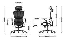 foteliai - Huzaro Combat 7.9 Juodas (Black) - 3 nuotrauka