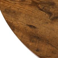 apvalus valgomojo stalas - LUKAS Apvalus išskleidžiamas stalas, auksinio ąžuolo spalvos (Golden Oak), 100–250 cm - 8 nuotrauka