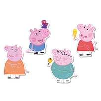 peppa pig puzzle - Dėlionė Trefl My First Puzzles Peppa Pig 36086, 18 vnt. - 2 nuotrauka