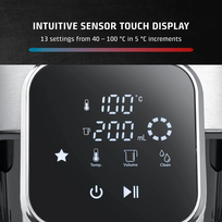 casio - Caso Turbo HW 770 Advanced Juodas/Nerūdijantis plienas (Black/Stainless Steel) - 9 nuotrauka