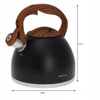 virdulys su svilpuku 3 l - KLAUSBERG KB-7202 - 2 nuotrauka