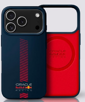 Red Bull Silicone Powerbar MagSafe dėklas skirtas Apple iPhone 17 Pro Max Navy mėlynos spalvos