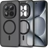 Tech-Protect MagMat MagSafe dėklas skirtas Xiaomi Poco M8 Pro / Redmi Note 15 Pro+ 5G Juodas (Black)