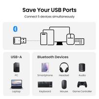 usb bluetooth adapteris - UGREEN 90225 Bluetooth adapteris USB-A juodas - 3 nuotrauka